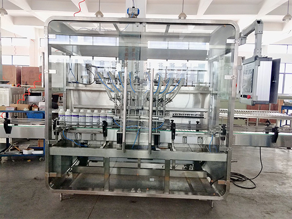 8頭全伺服灌裝機,適用范圍最廣泛的設(shè)備!(圖1) 醬料灌裝機
